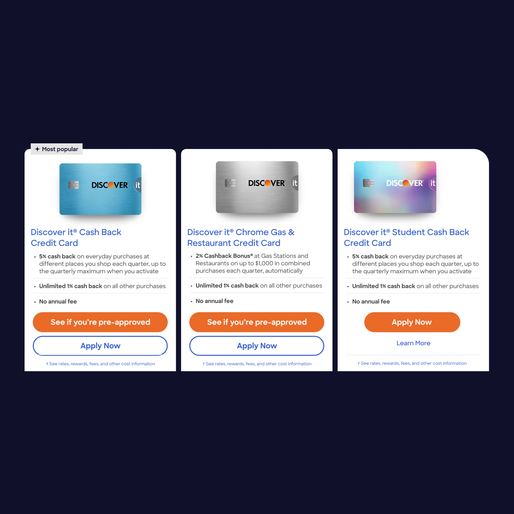Discover UX and UI design preview